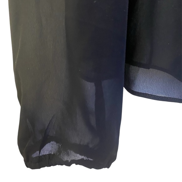 Olsenboye sheer black top - Picture 2 of 8